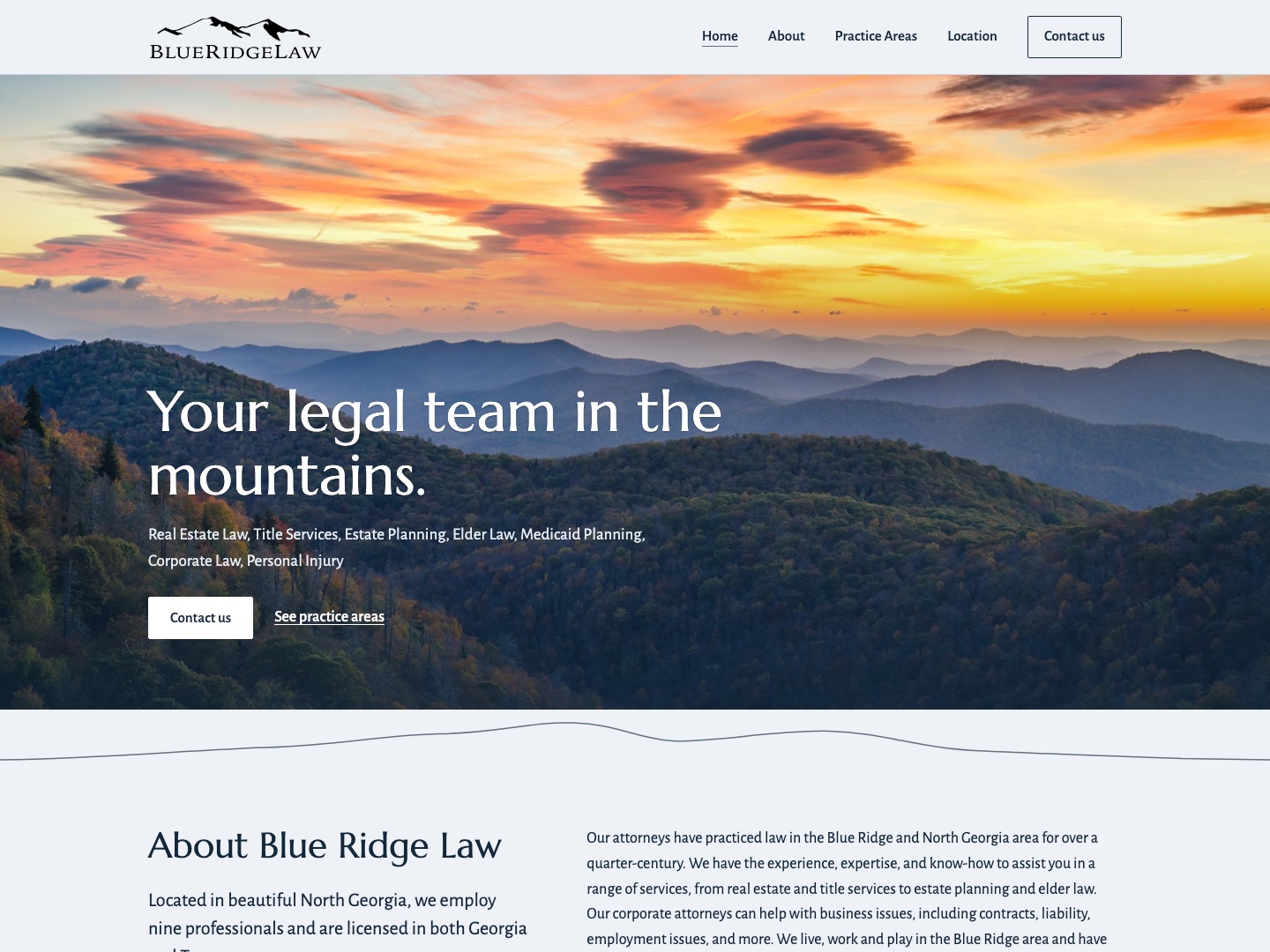 Concept A home page