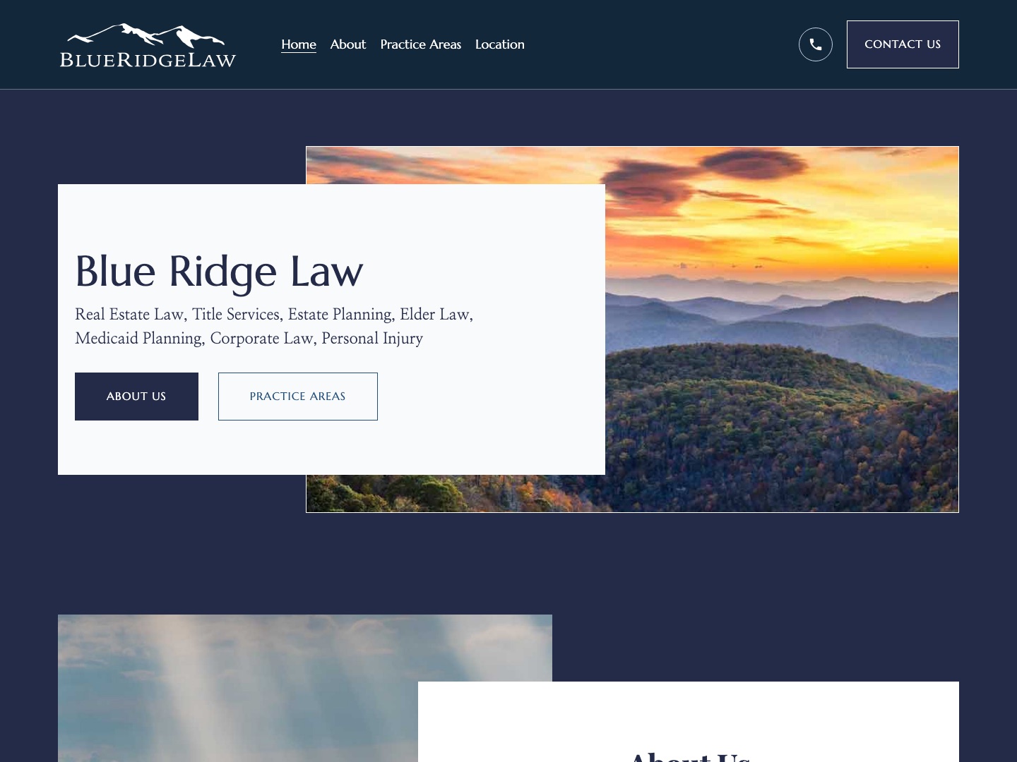 Concept D home page
